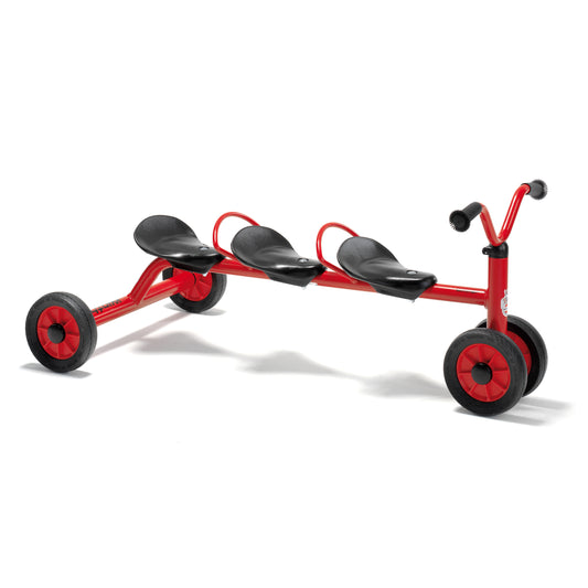 Winther Mini Viking Push Bike for 3 (Tricycle)