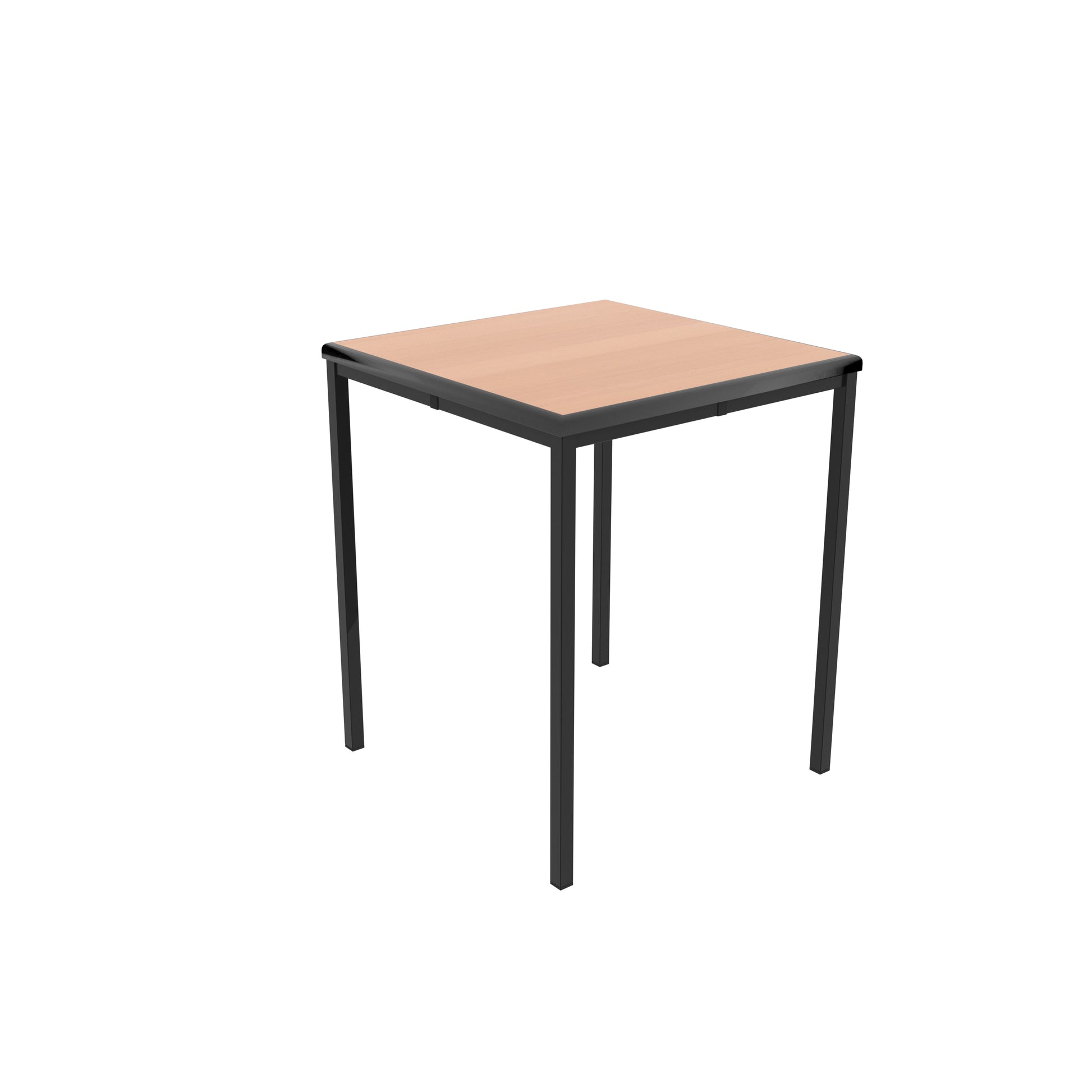 Titan Table | 600 X 600 X 640 | Beech/Black