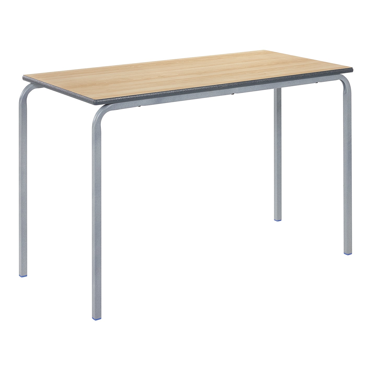 Metalliform Rectangular Crushed Bent Table MDF Edge (1100 x 550mm)