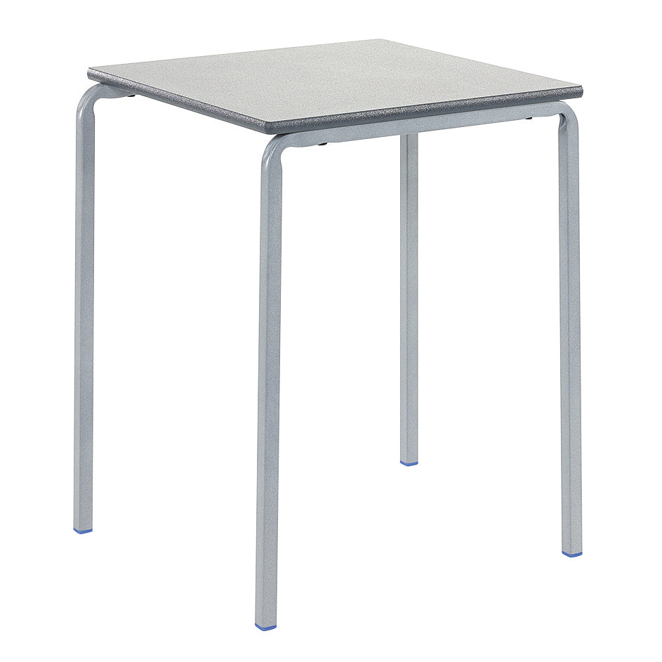 Metalliform Square Crushed Bent Table PU Duraform Edge (550 x 550mm)