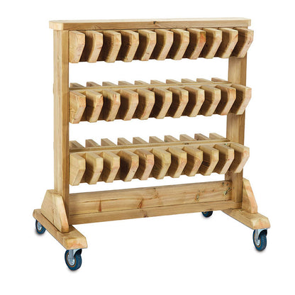 Millhouse Early Years Mobile Double-sided Welly Storage