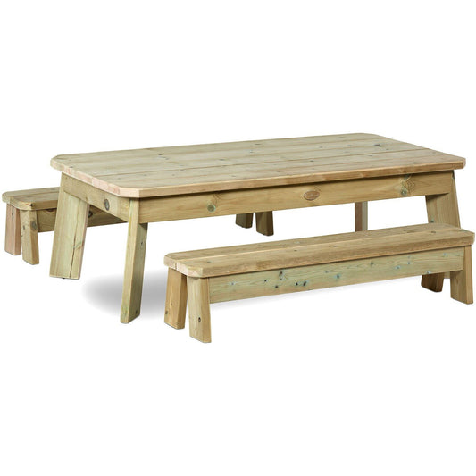 Millhouse Early Years Rectangular Table & Bench Set - Preschool