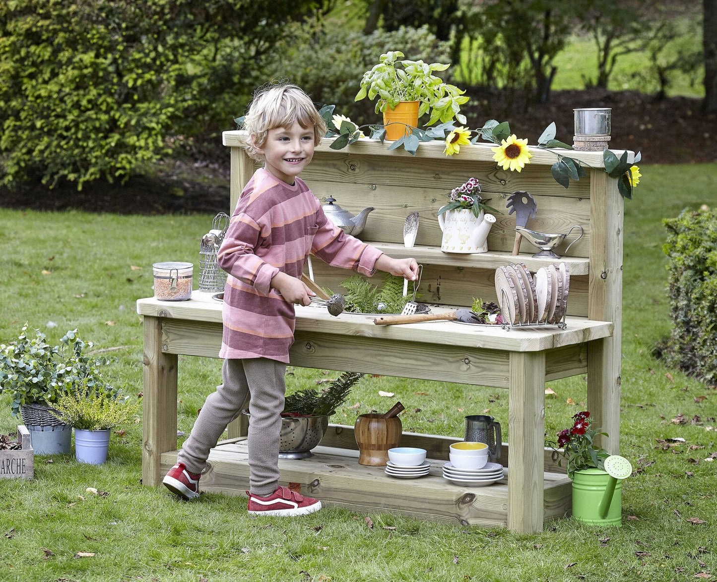 Millhouse Early Years Multi Mud plus Mud Kitchen Kit PT1143