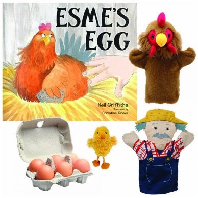 Esmes Egg Book Set with CD