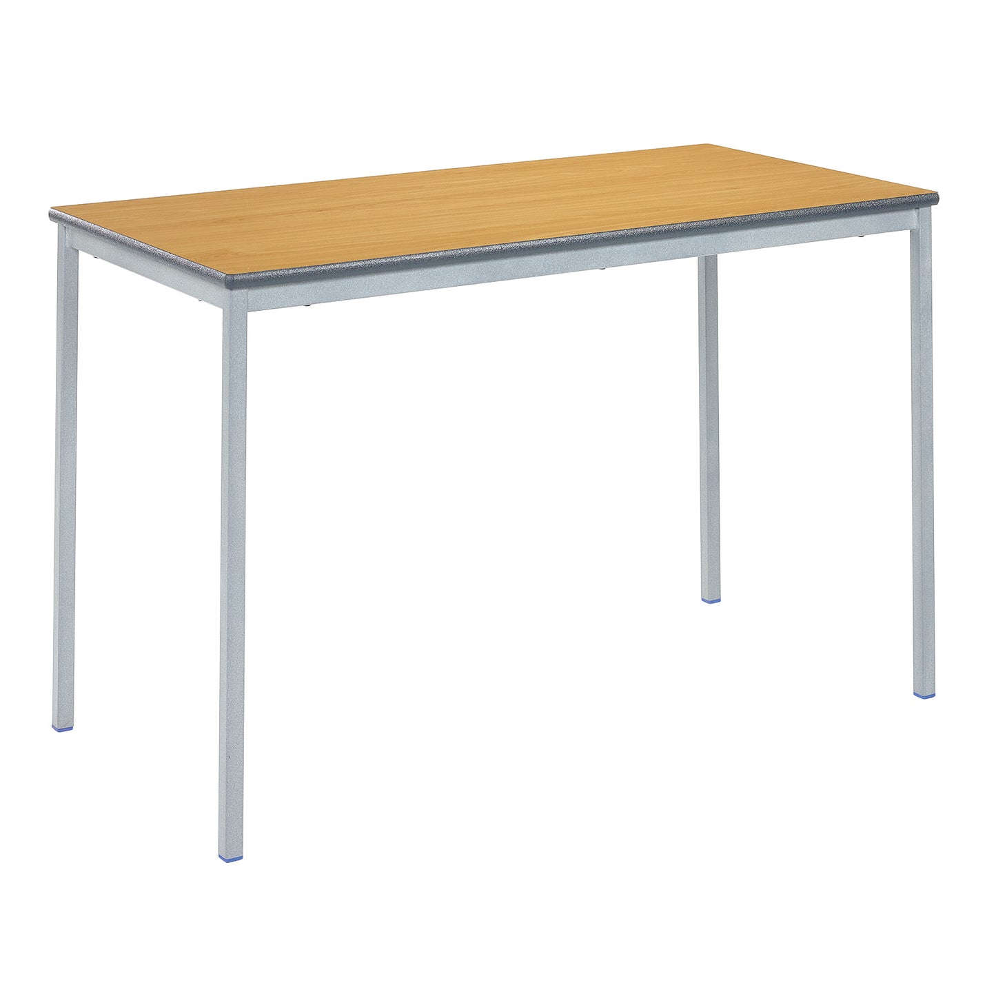 Metalliform Rectangular Fully Welded Spiral Stacking Table MDF Edge (1100 x 550mm)