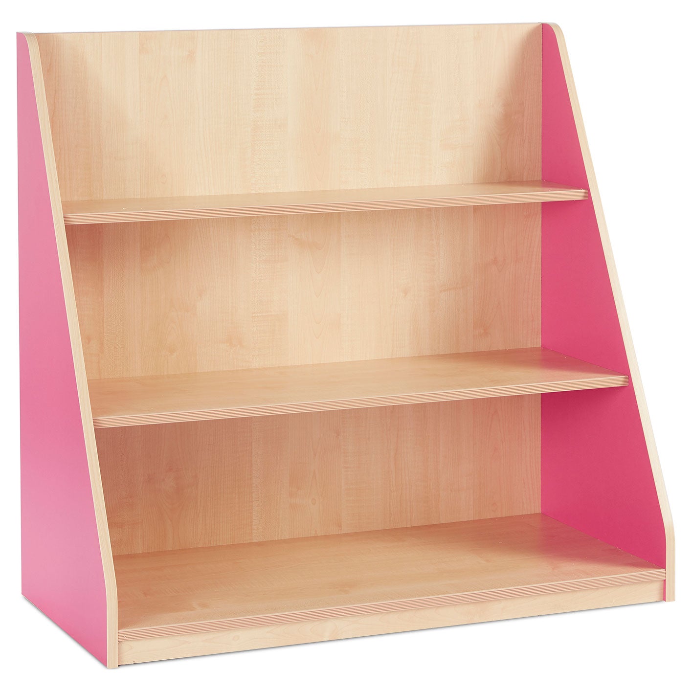 Monarch Library Unit with 3 Straight Shelves