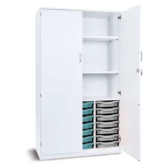 Monarch 21 Single Tray Lockable Static Cupboard