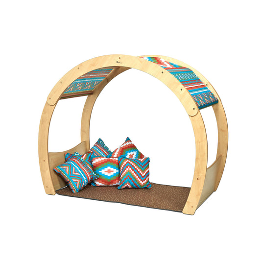 Millhouse Early Years Large Cosy Cove Plus Aztec Accessory Set