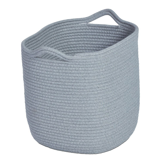 Millhouse Early Years Light Grey Deep Rope Basket (PK6)