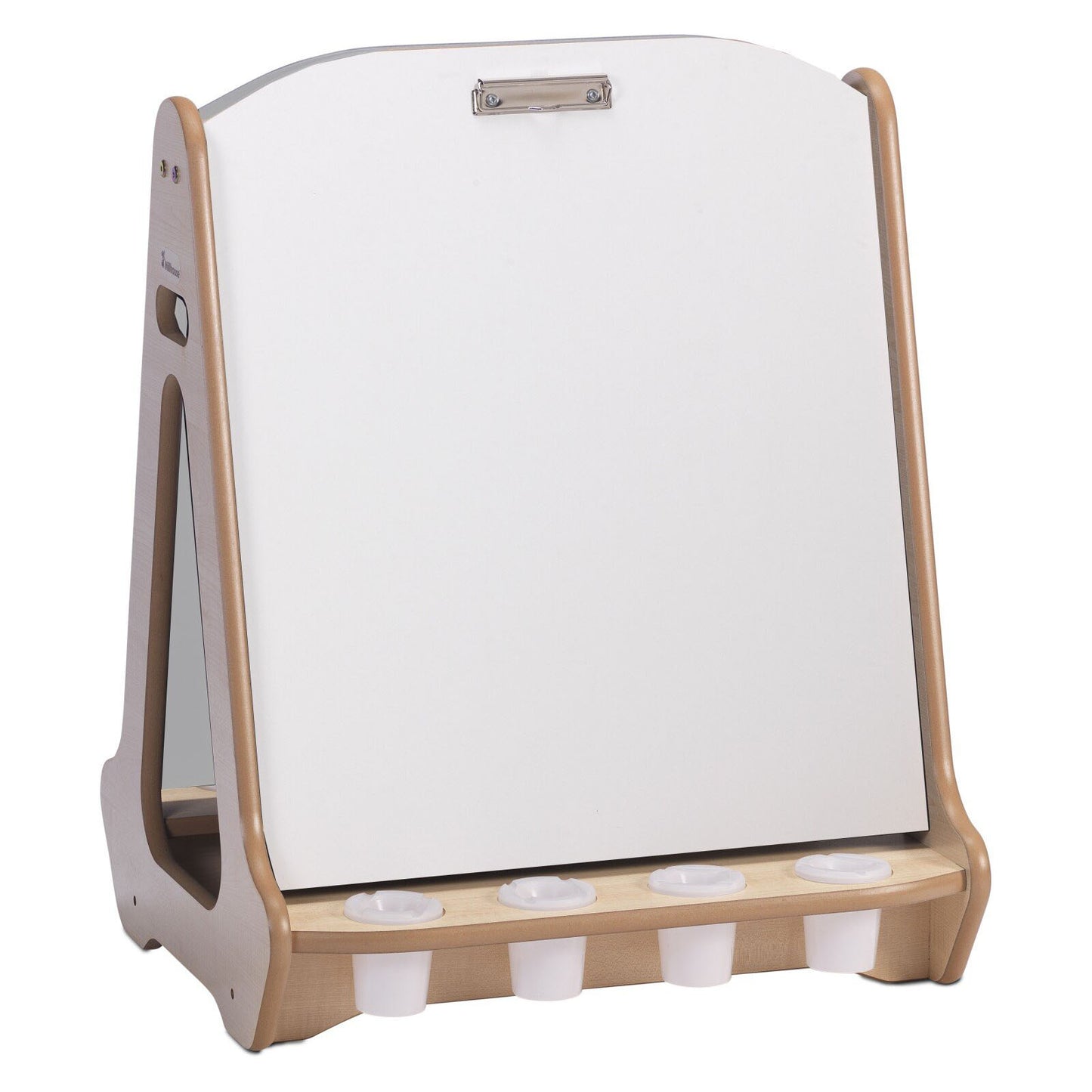 Millhouse Early Years Double-sided 2 Station Whiteboard Easel