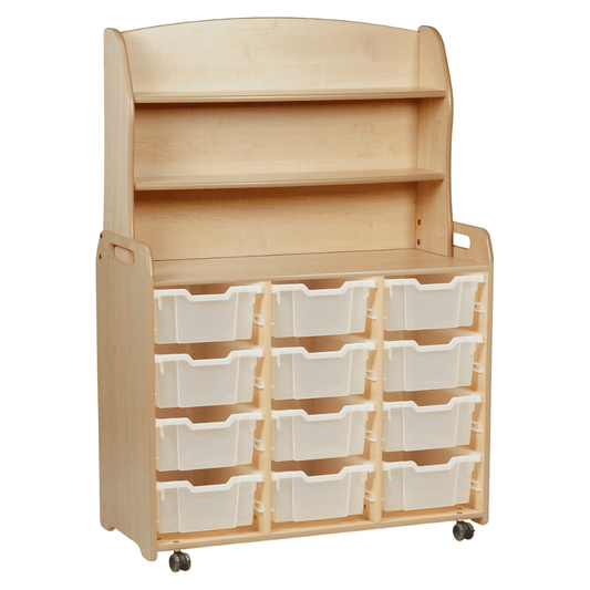 Millhouse Early Years Triple Column with Welsh Dresser Add-on with 12 Deep Trays