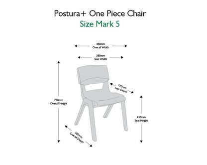 Postura+ One Piece Chair