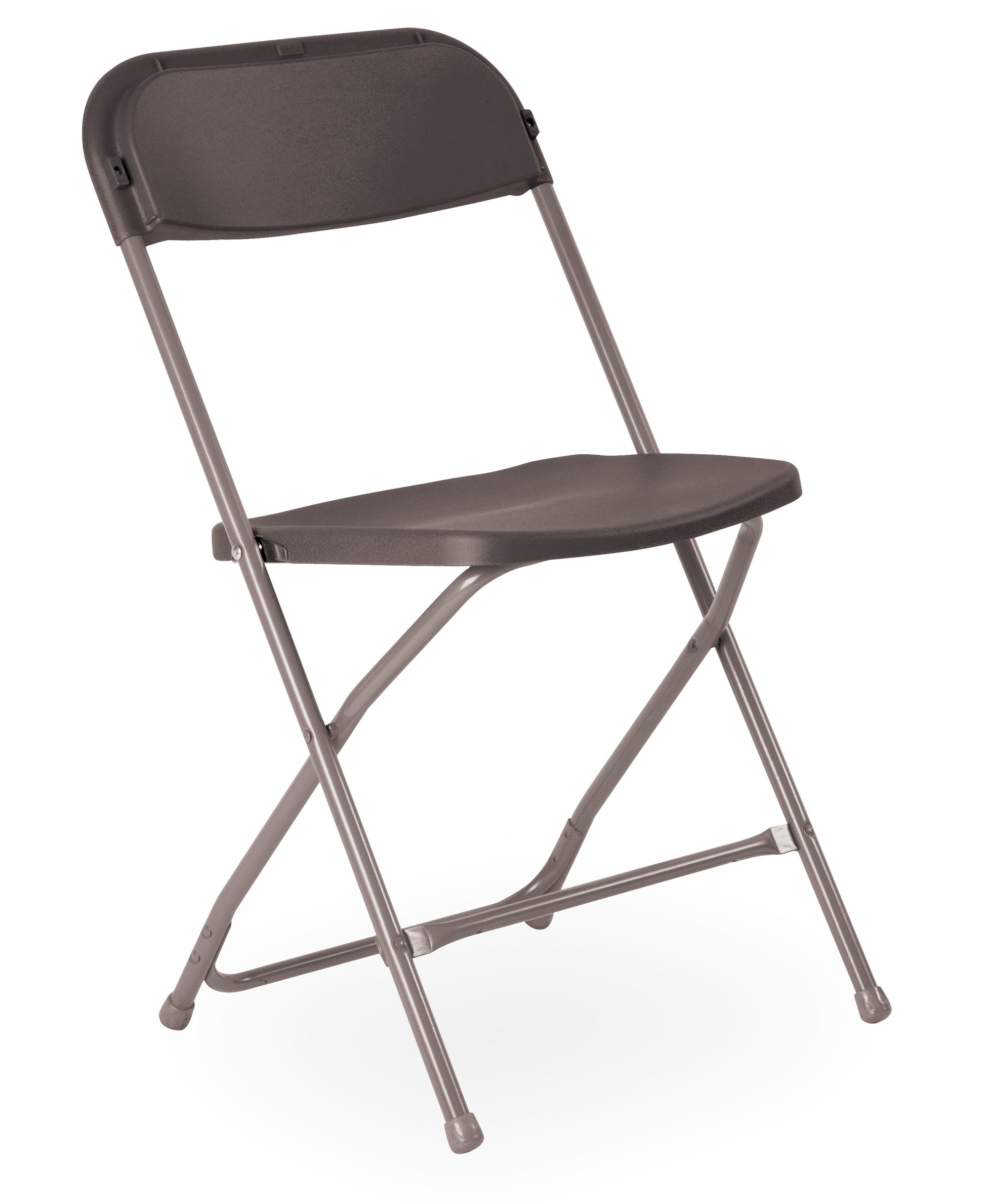 Flat Back Folding Chair | Charcoal