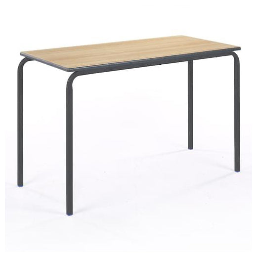 Metalliform Rectangular Crushed Bent Table PU Duraform Edge (1100 x 550mm)