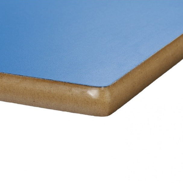 Metalliform Rectangular Crushed Bent Table MDF Edge (1800 x 750mm)