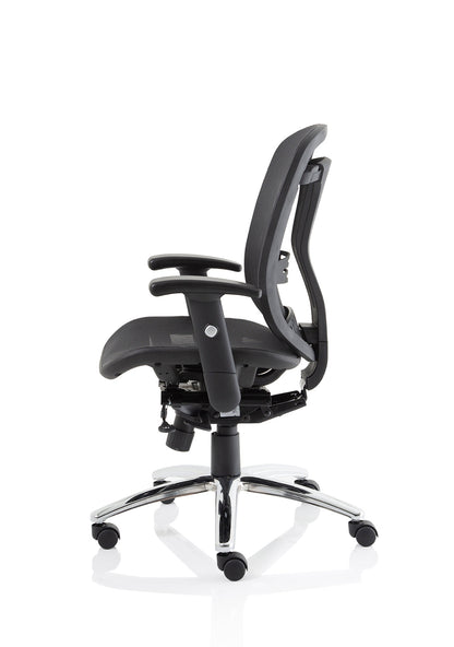 Mirage II Mesh Back Task Operator Office Chair with Height Adjustable Arms