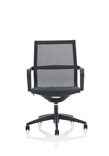 Lula Medium Mesh Back Executive Office Chair with Arms