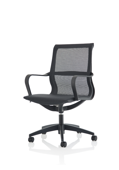 Lula Medium Mesh Back Executive Office Chair with Arms