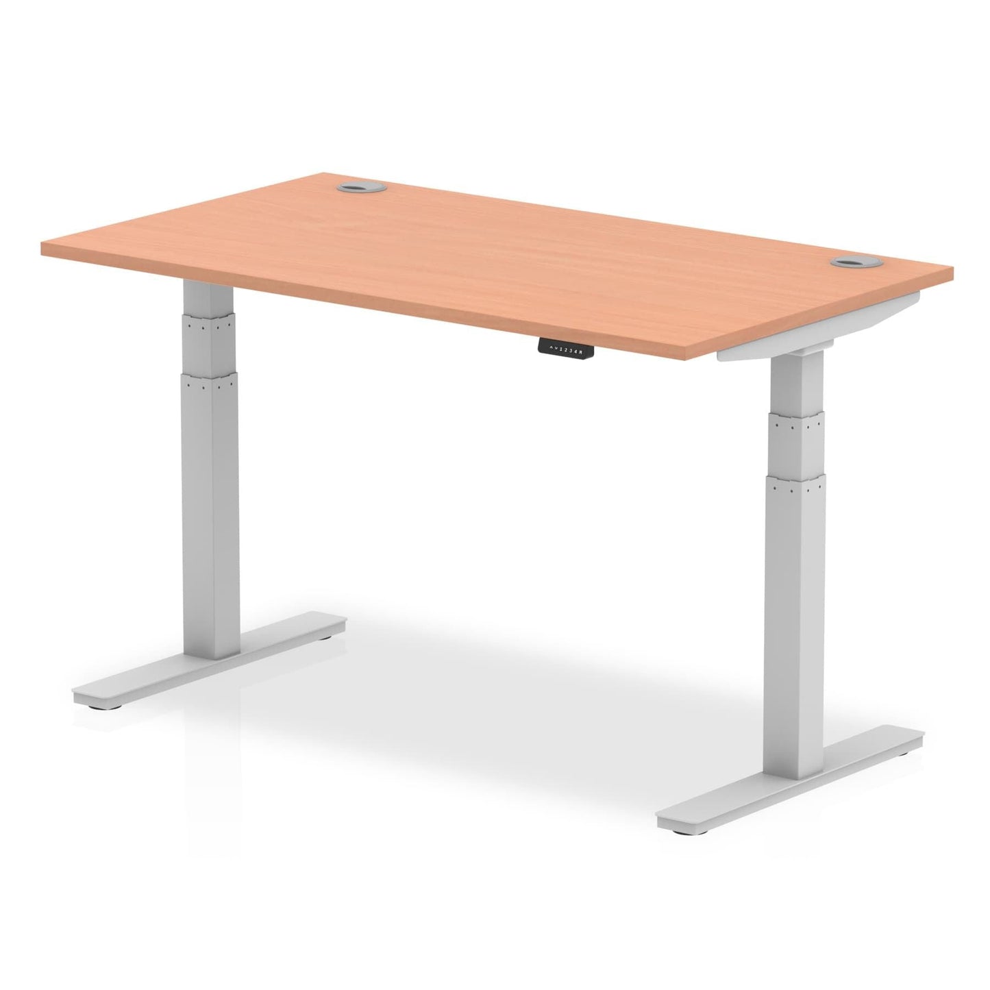 Air Height Adjustable Desk With Cable Ports