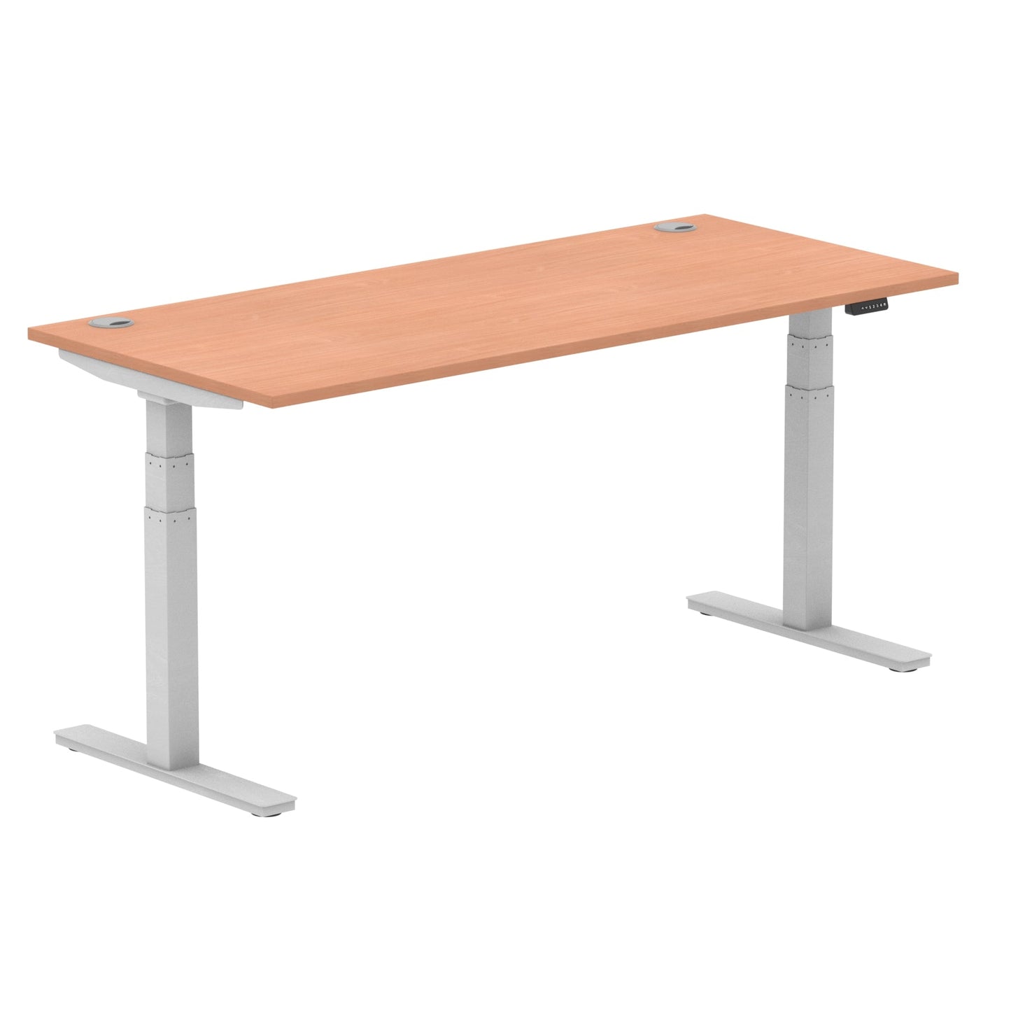 Air Height Adjustable Desk With Cable Ports