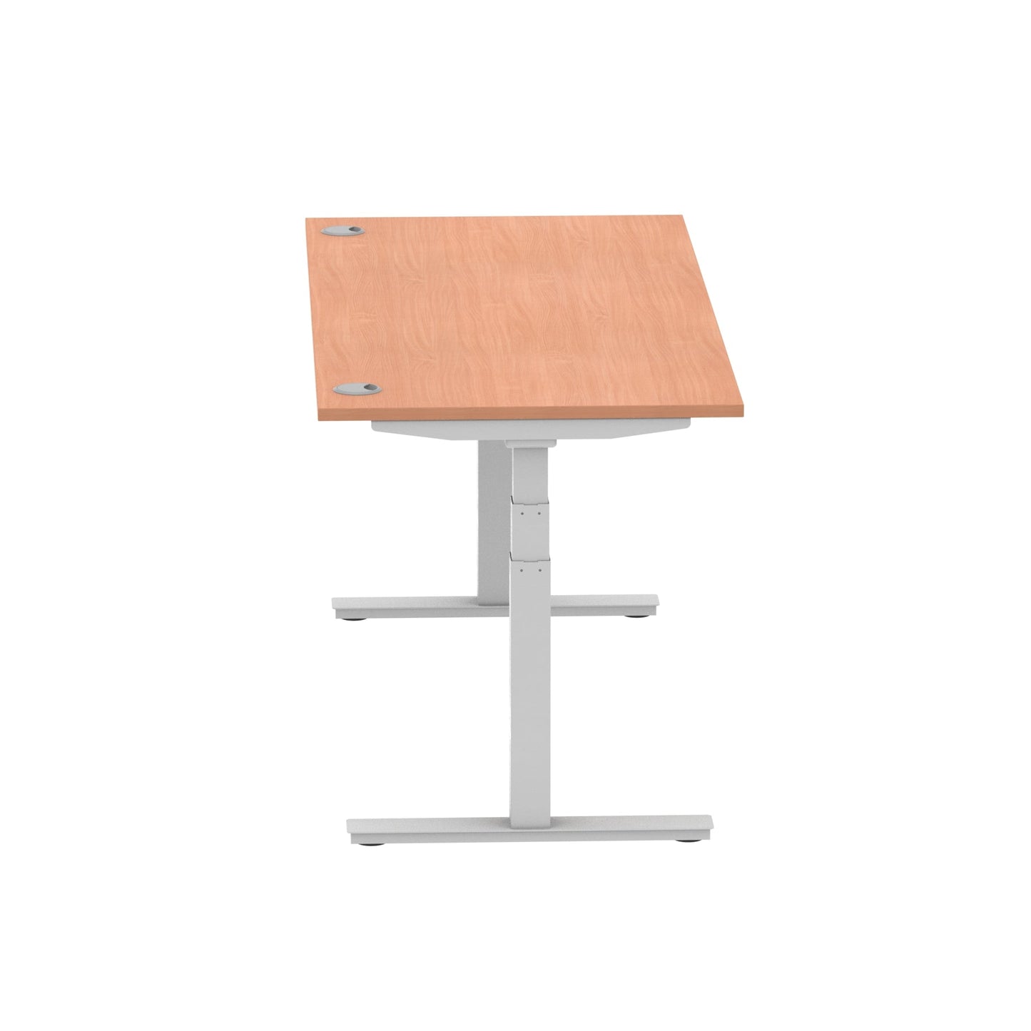 Air Height Adjustable Desk With Cable Ports