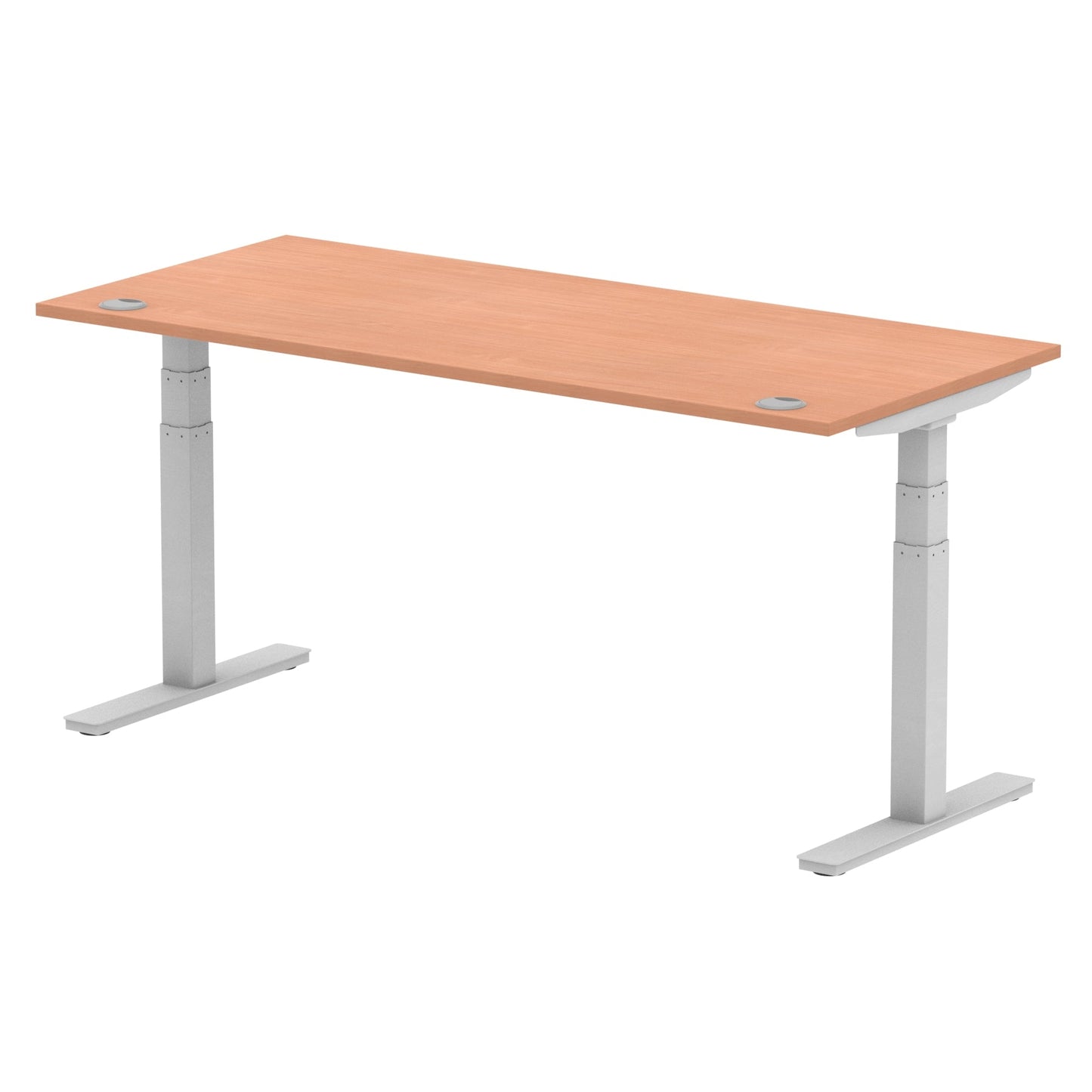 Air Height Adjustable Desk With Cable Ports