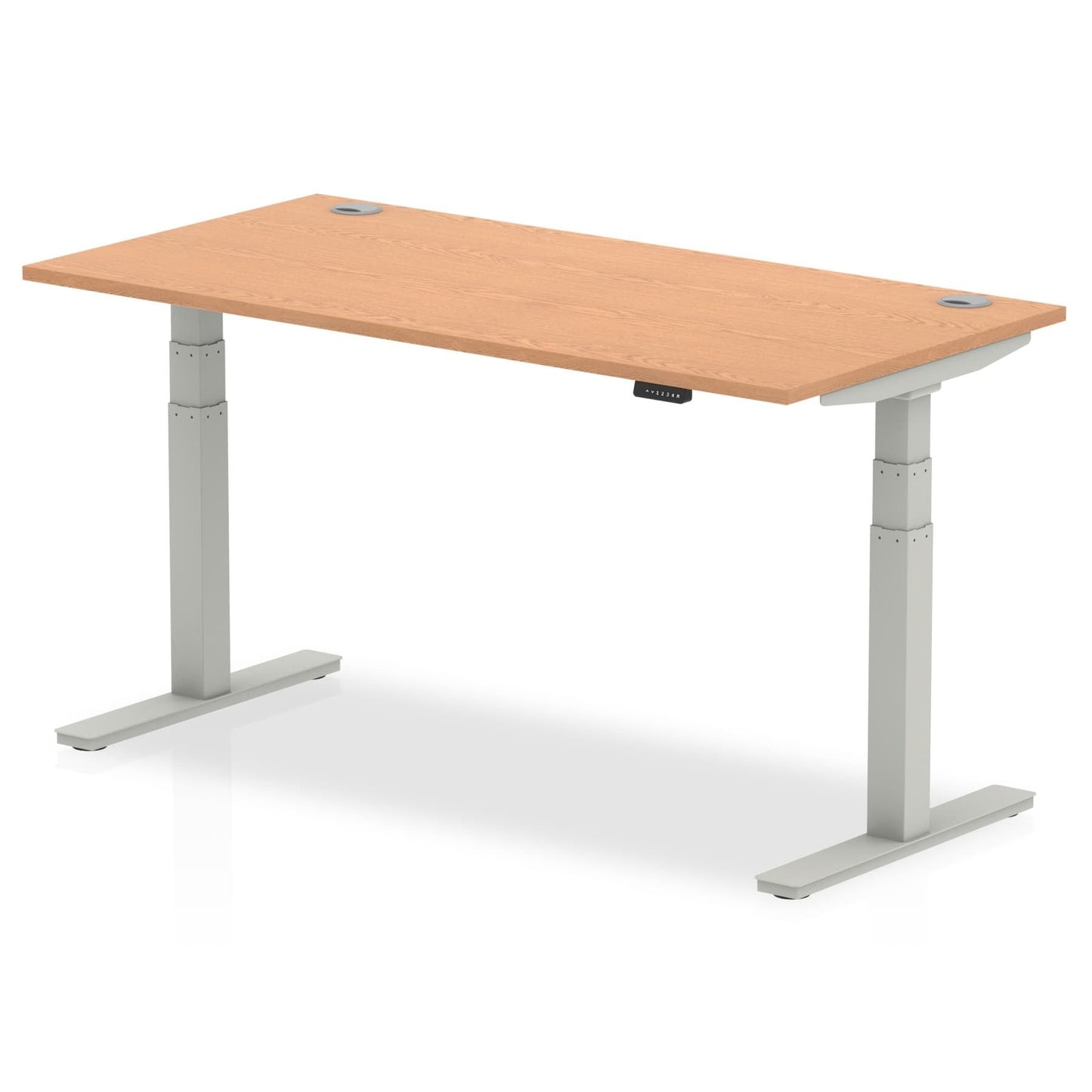 Air Height Adjustable Desk With Cable Ports