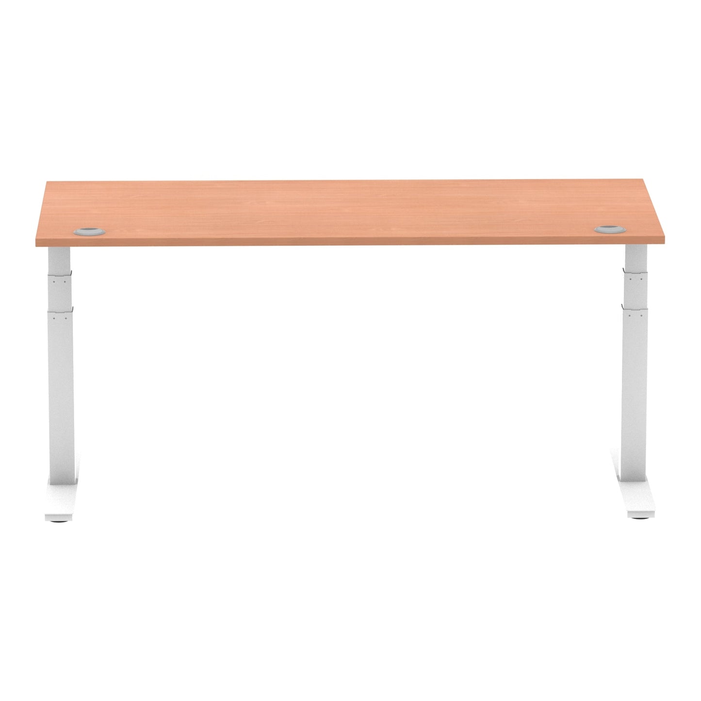 Air Height Adjustable Desk With Cable Ports