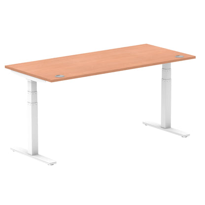 Air Height Adjustable Desk With Cable Ports