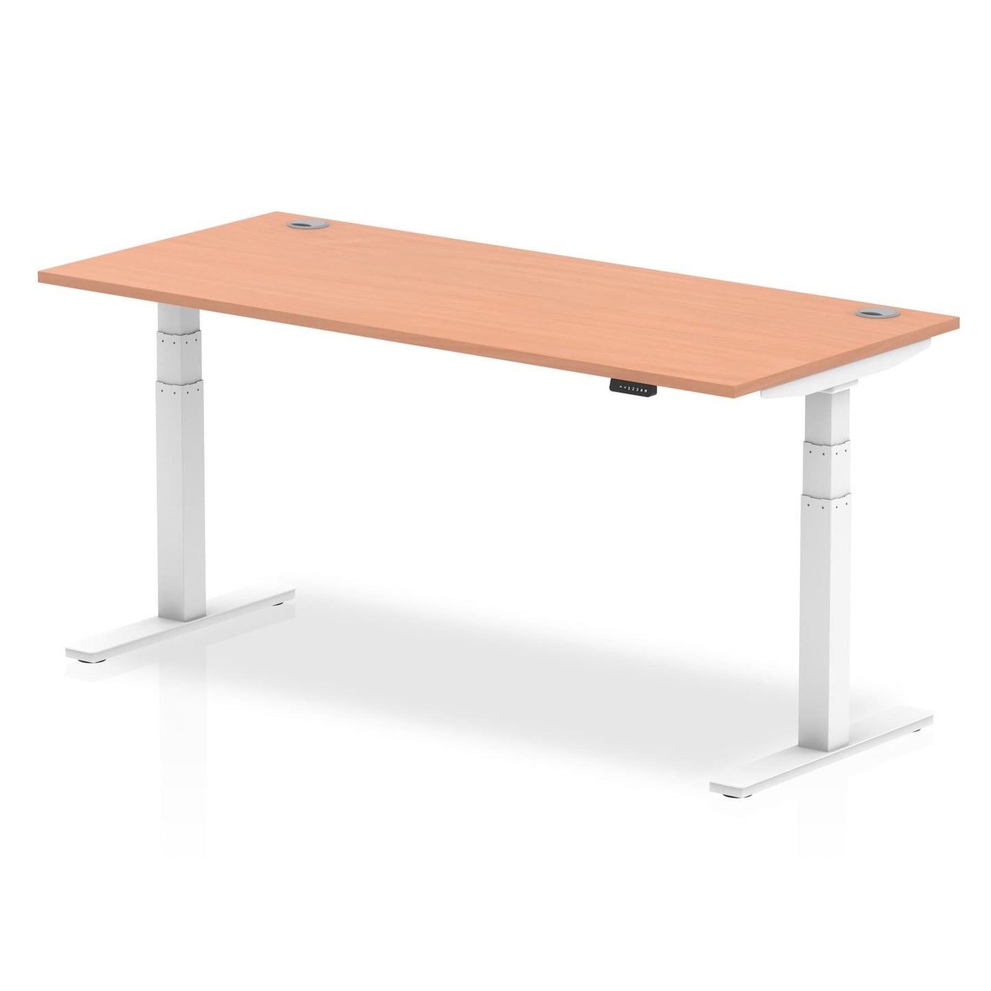 Air Height Adjustable Desk With Cable Ports