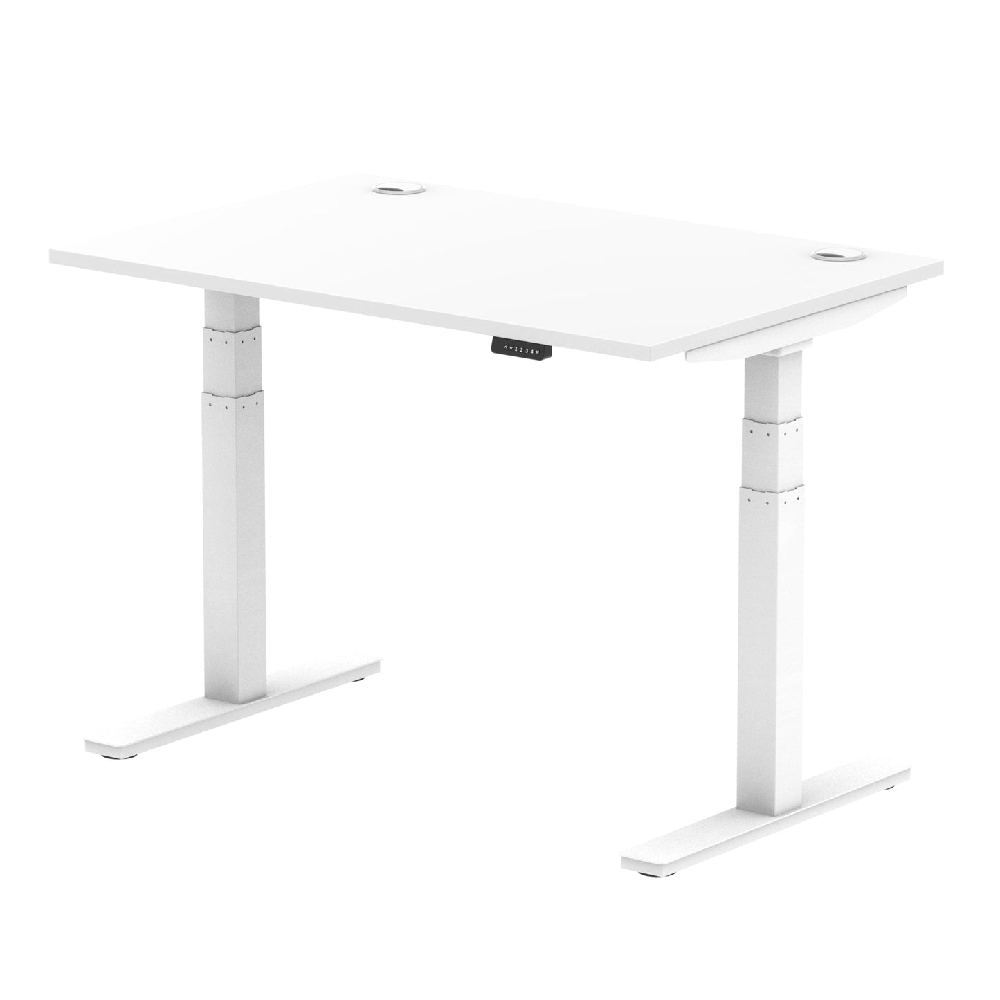 Air Height Adjustable Desk With Cable Ports