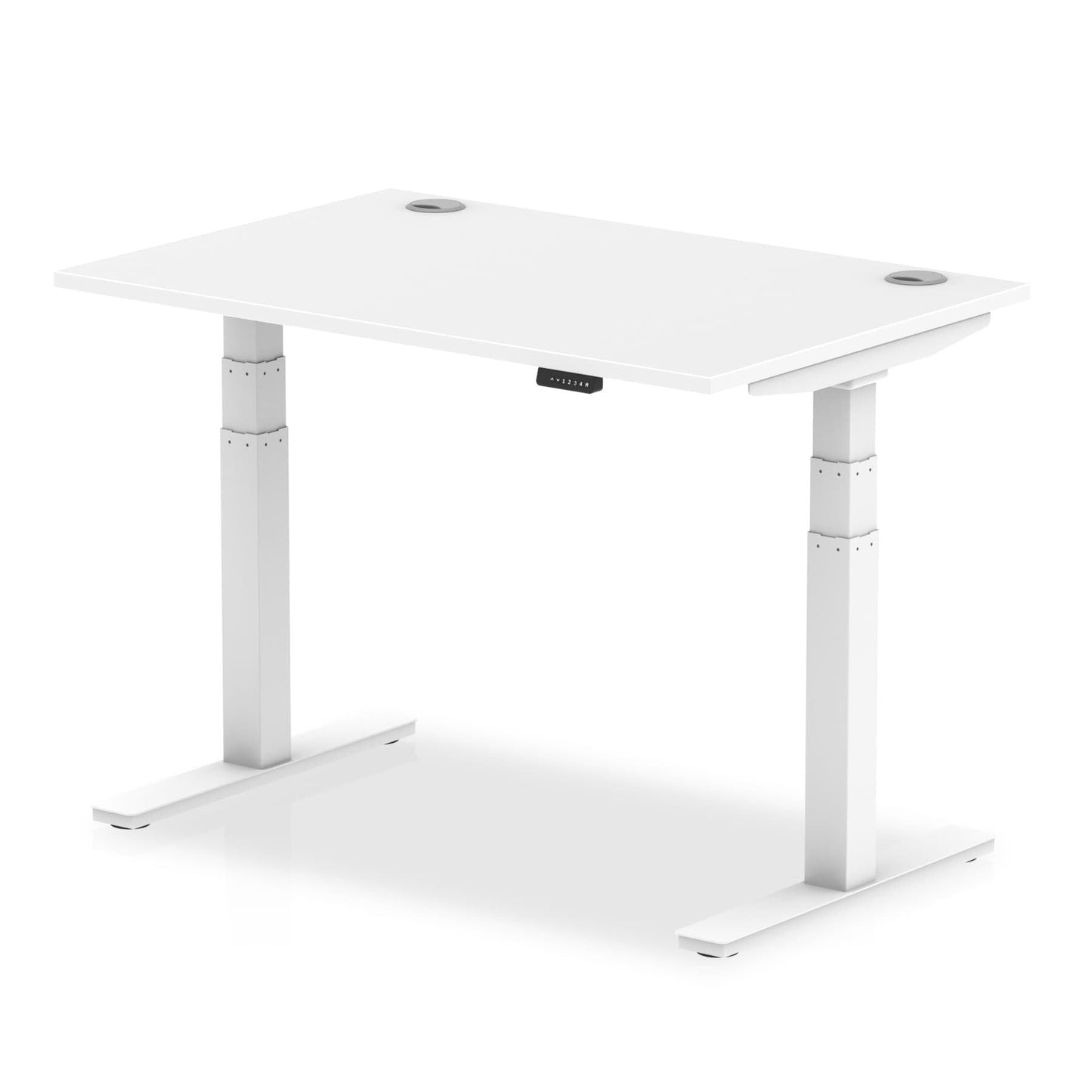 Air Height Adjustable Desk With Cable Ports