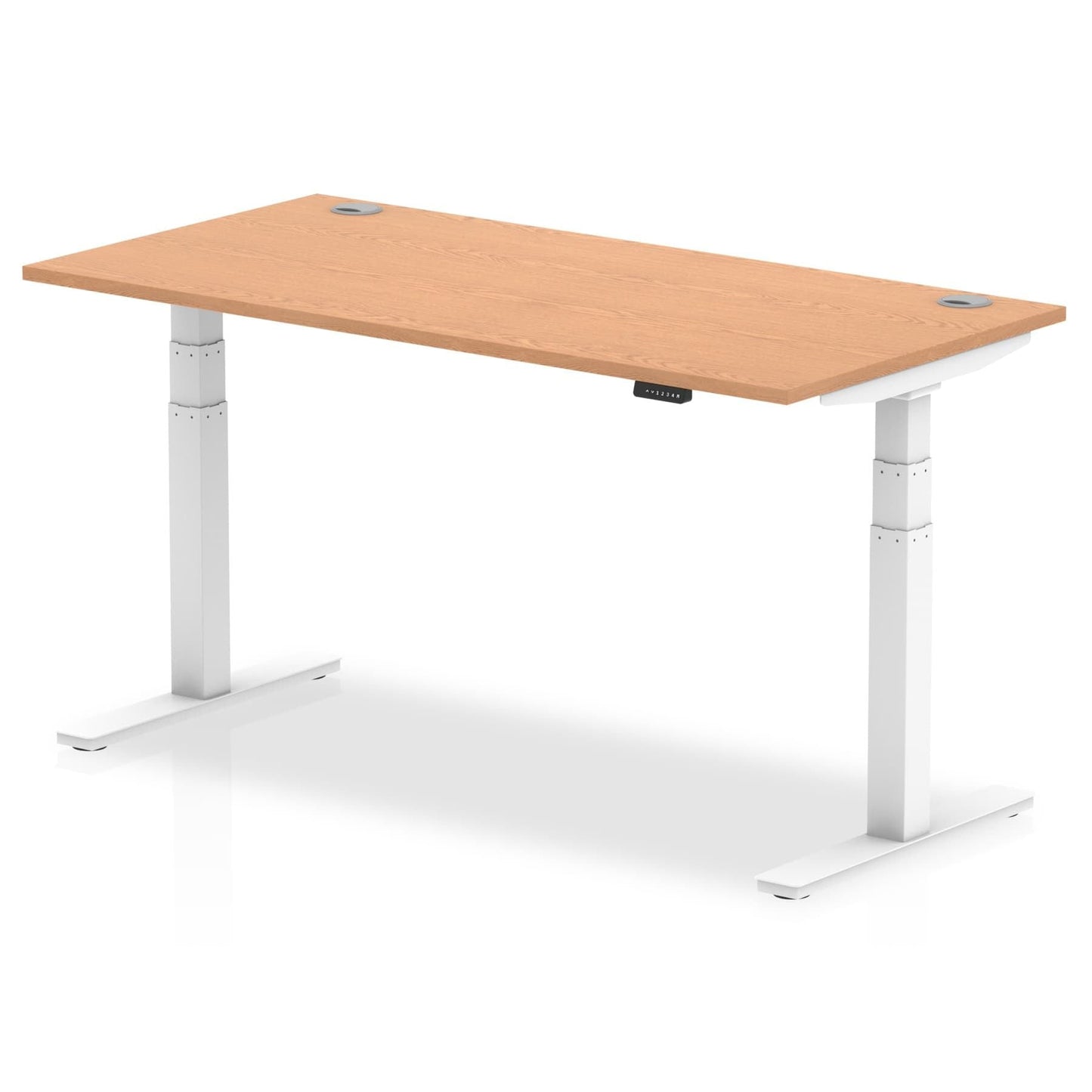 Air Height Adjustable Desk With Cable Ports