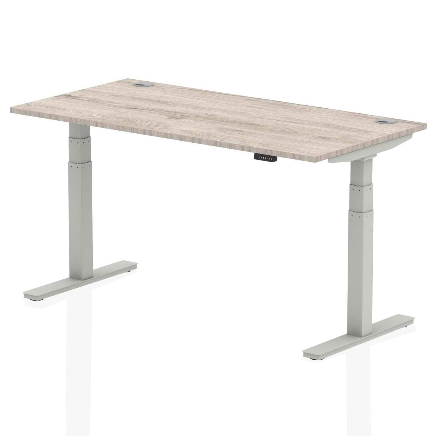 Air Height Adjustable Desk With Cable Ports