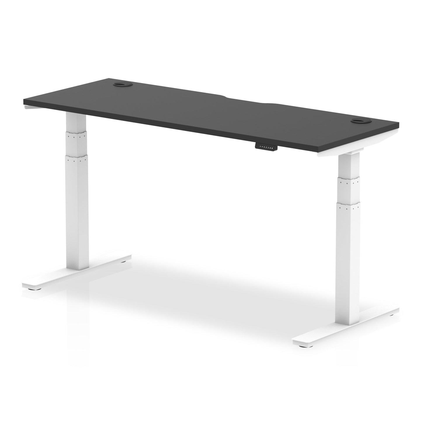 Air Black Series Slimline Height Adjustable Desk