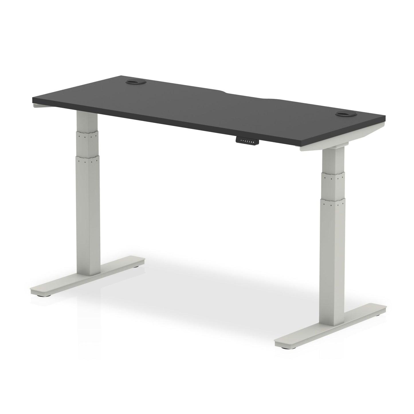 Air Black Series Slimline Height Adjustable Desk