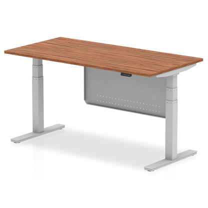 Air Height Adjustable Desk with Steel Modesty Panel