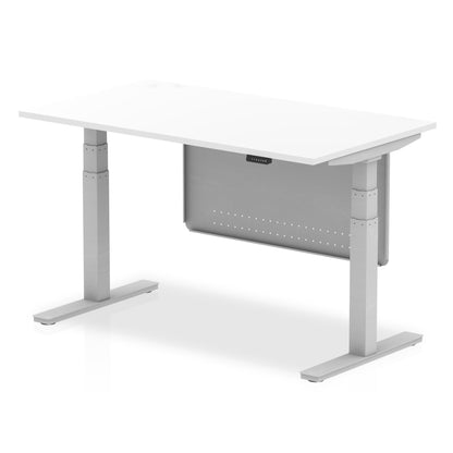 Air Height Adjustable Desk with Steel Modesty Panel