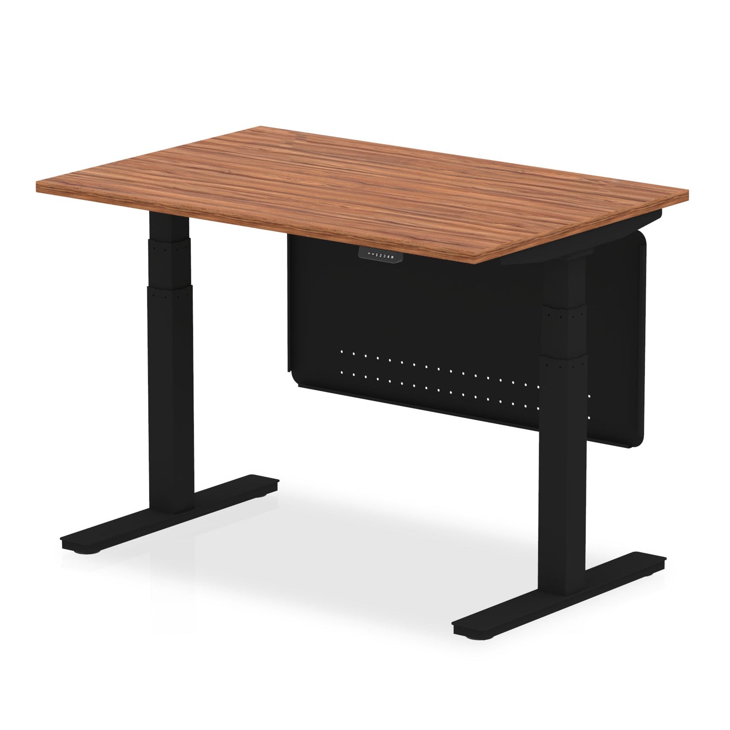 Air Height Adjustable Desk with Steel Modesty Panel