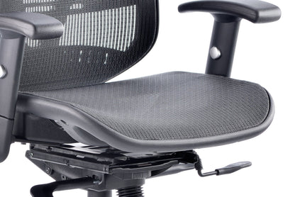 Mirage II Mesh Back Task Operator Office Chair with Height Adjustable Arms