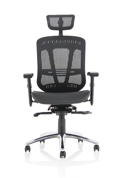 Mirage II Mesh Back Task Operator Office Chair with Height Adjustable Arms