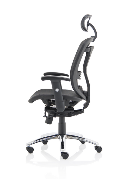 Mirage II Mesh Back Task Operator Office Chair with Height Adjustable Arms