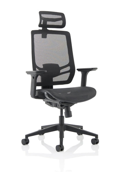 Ergo Twist High Mesh Back Task Operator Office Chair with Arms