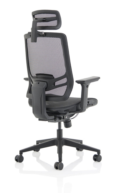 Ergo Twist High Mesh Back Task Operator Office Chair with Arms