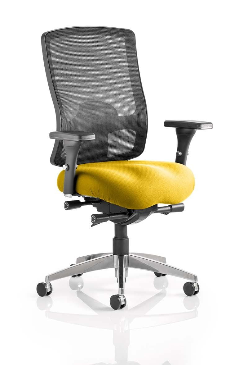 Regent High Mesh Back Task Operator Office Chair with Arms