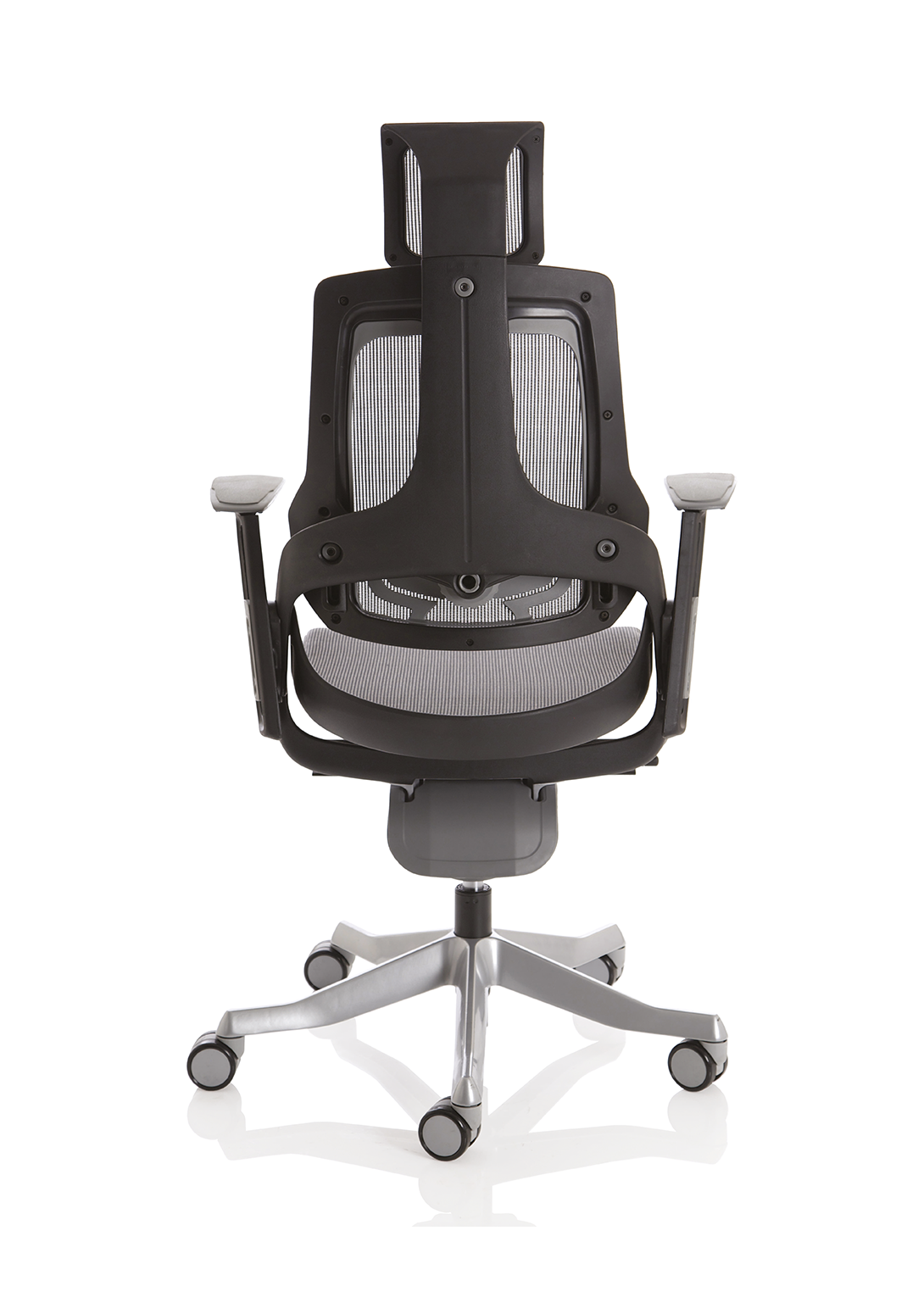 Zure High Back Black Shell Executive Office Chair with Arms