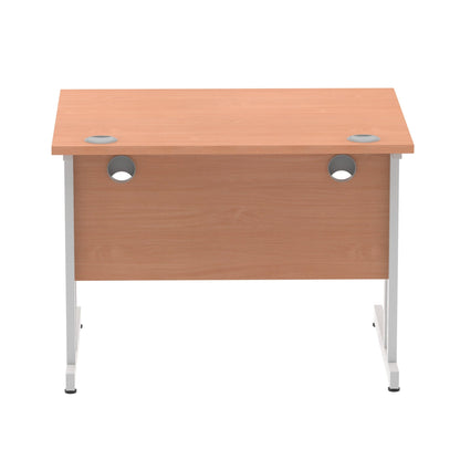 Impulse 1000mm Straight Desk Cantilever Leg