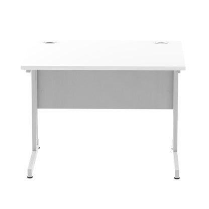 Impulse 1000mm Straight Desk Cantilever Leg