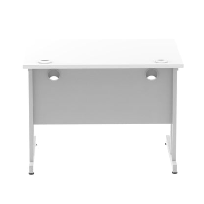 Impulse 1000mm Straight Desk Cantilever Leg