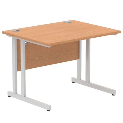 Impulse 1000mm Straight Desk Cantilever Leg